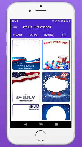 Play 4th Of July Cards & Wishes  and enjoy 4th Of July Cards & Wishes with UptoPlay