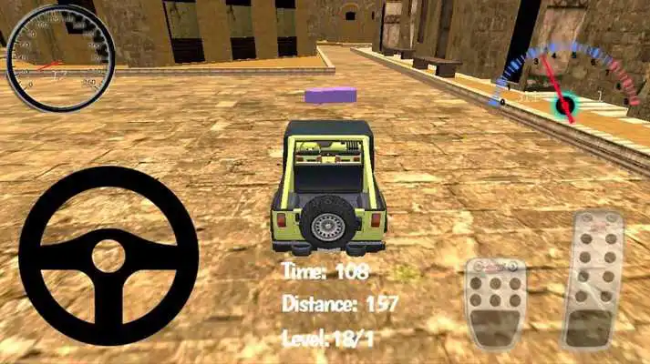 Play 4x4 Arabic Jeep Parking 3D