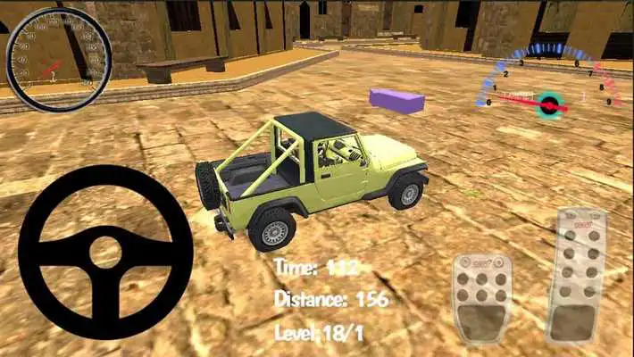 Play 4x4 Arabic Jeep Parking 3D