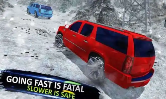 Play 4x4 Escalade Snow Driving 3D