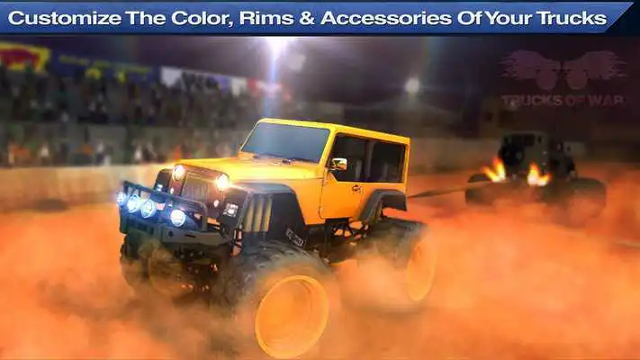 Play 4x4 Tug Of War-Offroad Monster trucks Simulator