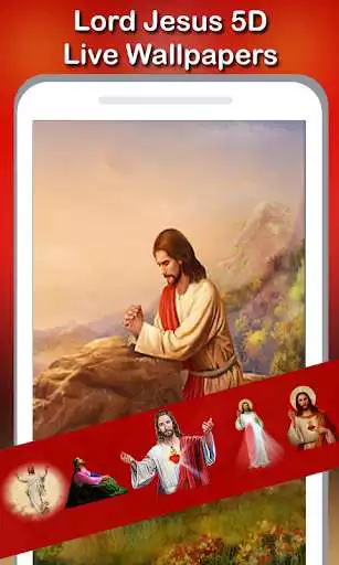 Play 5D Jesus Live Wallpaper as an online game 5D Jesus Live Wallpaper with UptoPlay