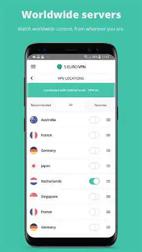 Play 5 Euro VPN - The Android app for Online Privacy! as an online game 5 Euro VPN - The Android app for Online Privacy! with UptoPlay