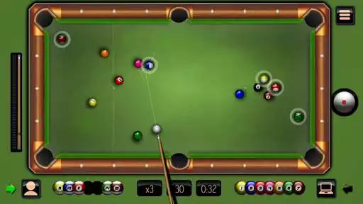 Play 8 Ball Billiards Classic as an online game 8 Ball Billiards Classic with UptoPlay