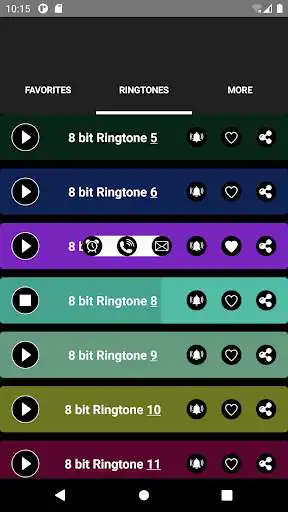 Play 8 bit Ringtones  and enjoy 8 bit Ringtones with UptoPlay