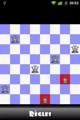 Play 8 queens puzzle