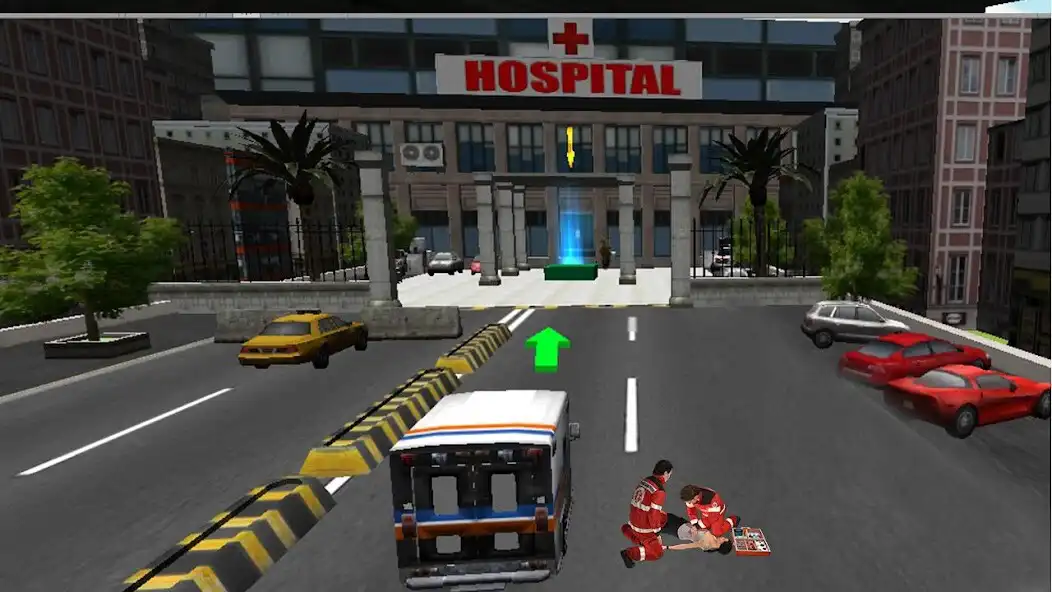 Play 911 Ambulance Help Rescue as an online game 911 Ambulance Help Rescue with UptoPlay