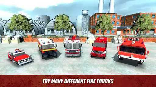 Play 911 Rescue Firefighter and Fire Truck Simulator 3D