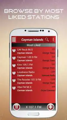 Play A2Z Cayman Islands FM Radio