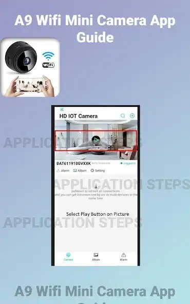 Play A9 Wifi Mini Camera App Guide as an online game A9 Wifi Mini Camera App Guide with UptoPlay