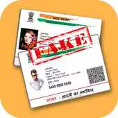 Free play online Aadhaar Card Maker Prank APK