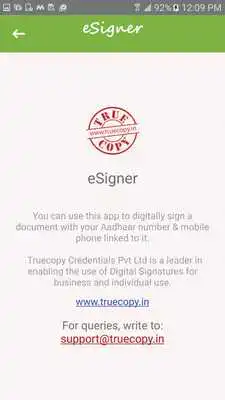 Play Aadhaar eSigner