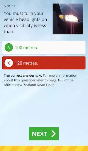 Play AA Road Code Quiz as an online game AA Road Code Quiz with UptoPlay