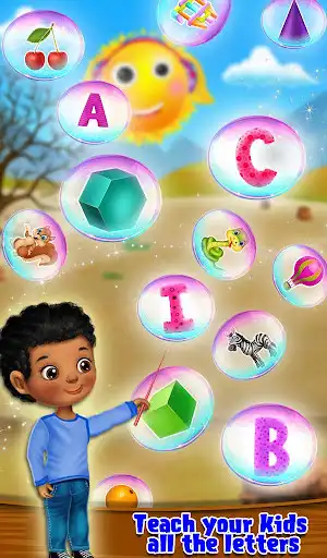 Play ABC Alphabet Bubble Popup ABCD Learning Games as an online game ABC Alphabet Bubble Popup ABCD Learning Games with UptoPlay