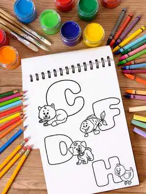 Play ABC Coloring Book