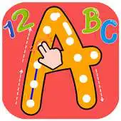 Free play online ABC dot to dot Letters - learn to write alphabet APK