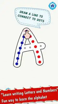 Play ABC dot to dot Letters - learn to write alphabet