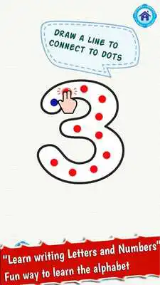 Play ABC dot to dot Letters - learn to write alphabet