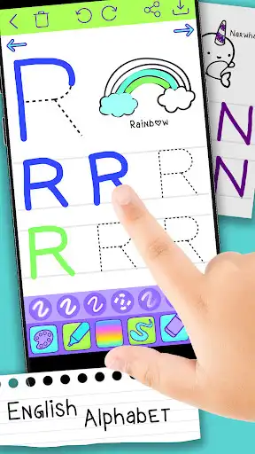 Play ABC game for kids as an online game ABC game for kids with UptoPlay