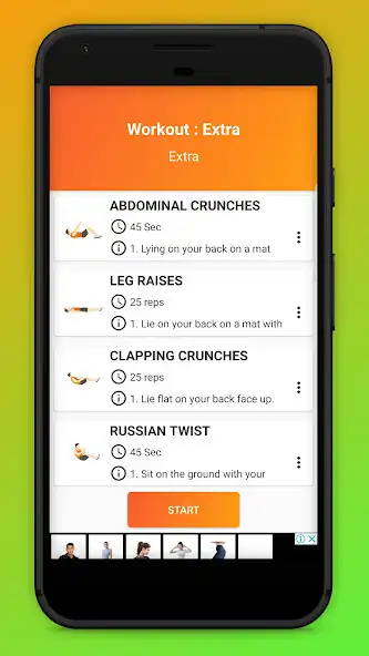 Play AbsFit: Abs Workout Core Ex as an online game AbsFit: Abs Workout Core Ex with UptoPlay