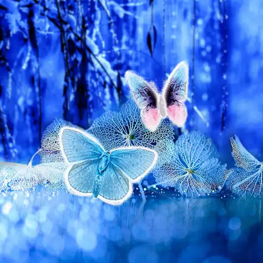 Free play online abstract butterflies wallpaper APK