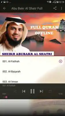 Play Abu Bakr Al Shatri Quran Offline Mp3