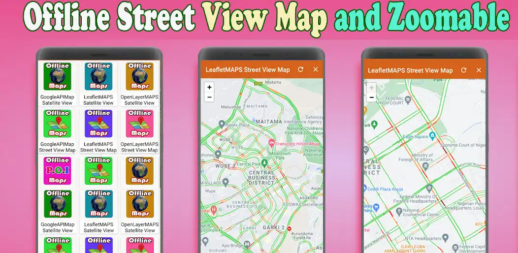 Play Abuja Street Map View Offline as an online game Abuja Street Map View Offline with UptoPlay