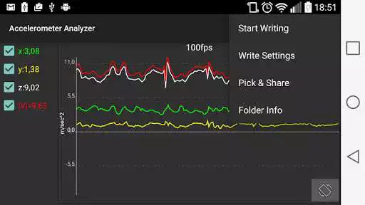 Play Accelerometer Analyzer as an online game Accelerometer Analyzer with UptoPlay