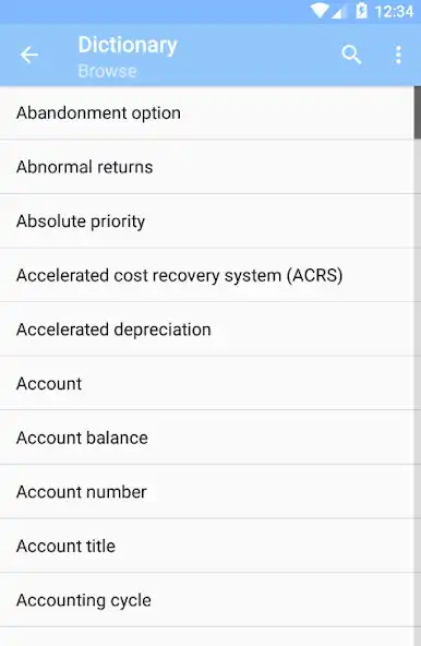 Play Accounting Dictionary Offline  and enjoy Accounting Dictionary Offline with UptoPlay