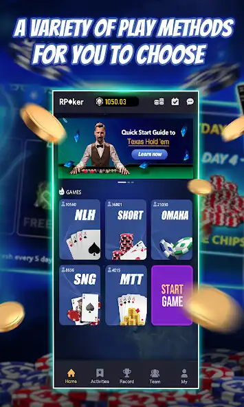 Play AcePoker as an online game AcePoker with UptoPlay