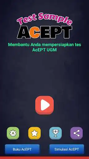 Play AcEPT UGM: Test Sample  and enjoy AcEPT UGM: Test Sample with UptoPlay