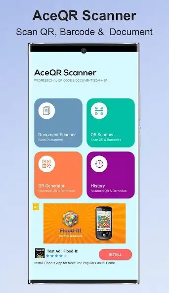 Play AceQR Scanner -Barcode Scanner  and enjoy AceQR Scanner -Barcode Scanner with UptoPlay