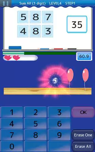 Play Addition Mental Calculation Shooting as an online game Addition Mental Calculation Shooting with UptoPlay