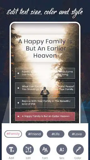 Play Add Text On Photo - Photo Text Editor  and enjoy Add Text On Photo - Photo Text Editor with UptoPlay