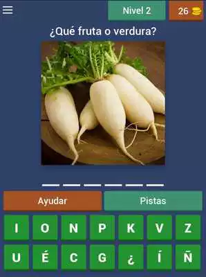 Play Adivina! Frutas y vegetales