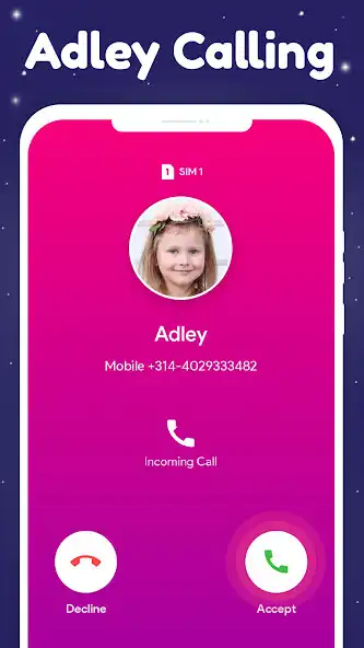 Play Adley Video Call Chat Prank as an online game Adley Video Call Chat Prank with UptoPlay