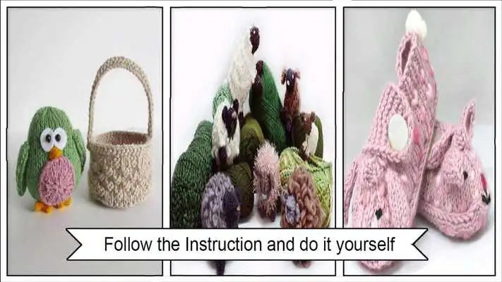 Play Adorable Easter Knitting Pattern