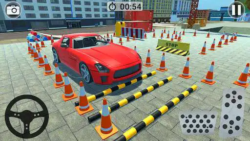 Play Advance City Car Parking - New Car Drive Game as an online game Advance City Car Parking - New Car Drive Game with UptoPlay