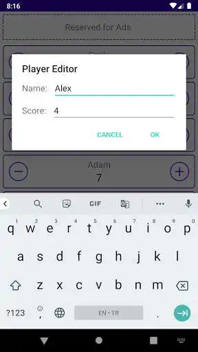 Play Advanced Scorekeeper as an online game Advanced Scorekeeper with UptoPlay