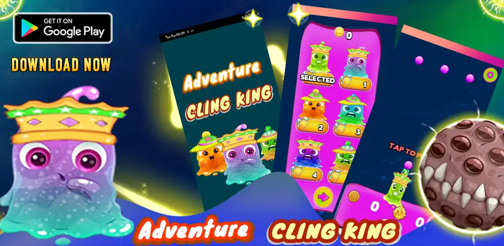 Play Adventure Cling King 2022 as an online game Adventure Cling King 2022 with UptoPlay