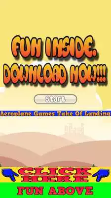 Play Aeroplane Game Take Of Landing