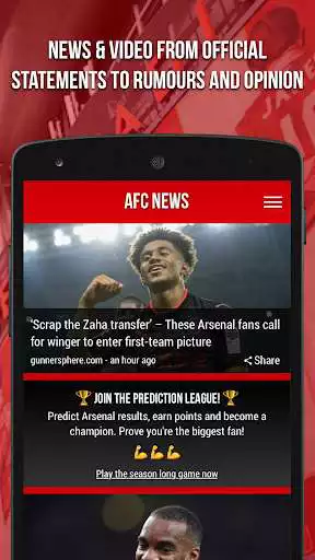 Play AFC News - Fan App  and enjoy AFC News - Fan App with UptoPlay