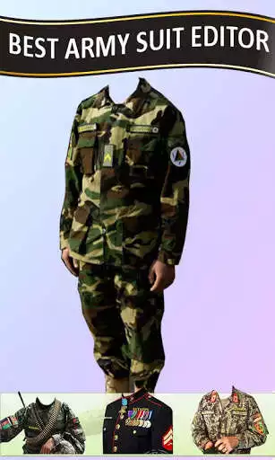 Play Afghan army dress editor: commandos suit changer