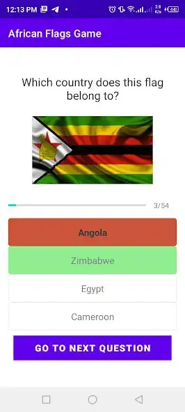 Play African Flags Game as an online game African Flags Game with UptoPlay