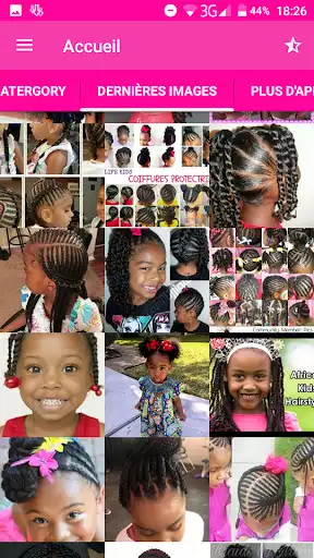 Play African Kids Hairstyle as an online game African Kids Hairstyle with UptoPlay