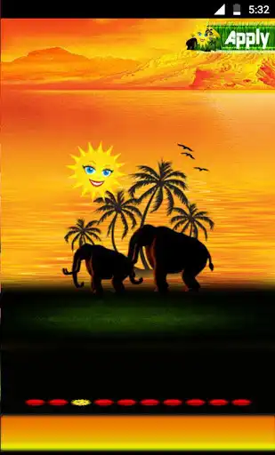 Play African Sunset HD Live Wallpaper as an online game African Sunset HD Live Wallpaper with UptoPlay