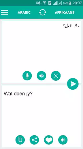 Play Afrikaans Arabic Translator