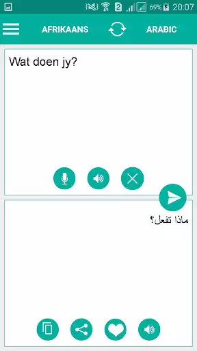 Play Afrikaans Arabic Translator