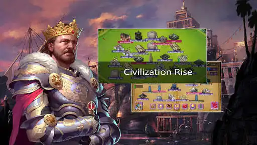 Play Age of Civilization  Empires : World War Clash  and enjoy Age of Civilization  Empires : World War Clash with UptoPlay