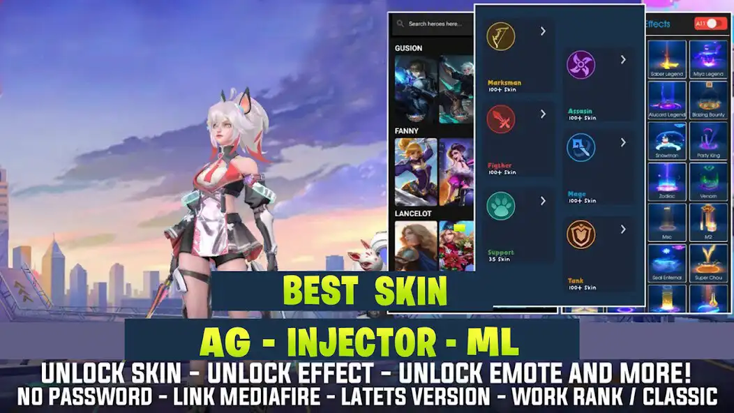 Play Ag Injector : Unlock Skins ml  and enjoy Ag Injector : Unlock Skins ml with UptoPlay